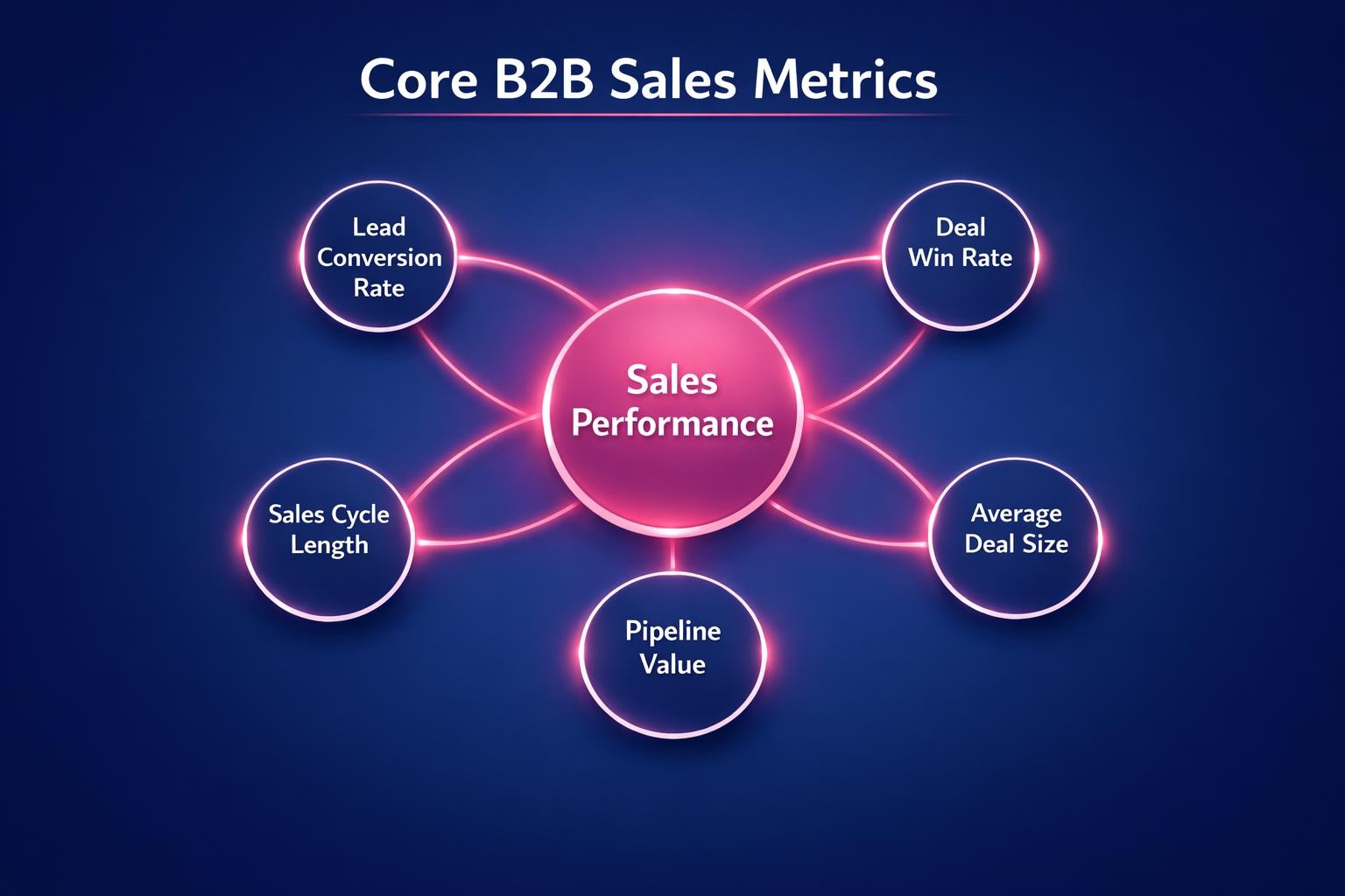 The Complete 2026 Guide to Core B2B Sales Metrics for Revenue Leaders — infographic guide for B2B sales and revenue teams | Revspire
