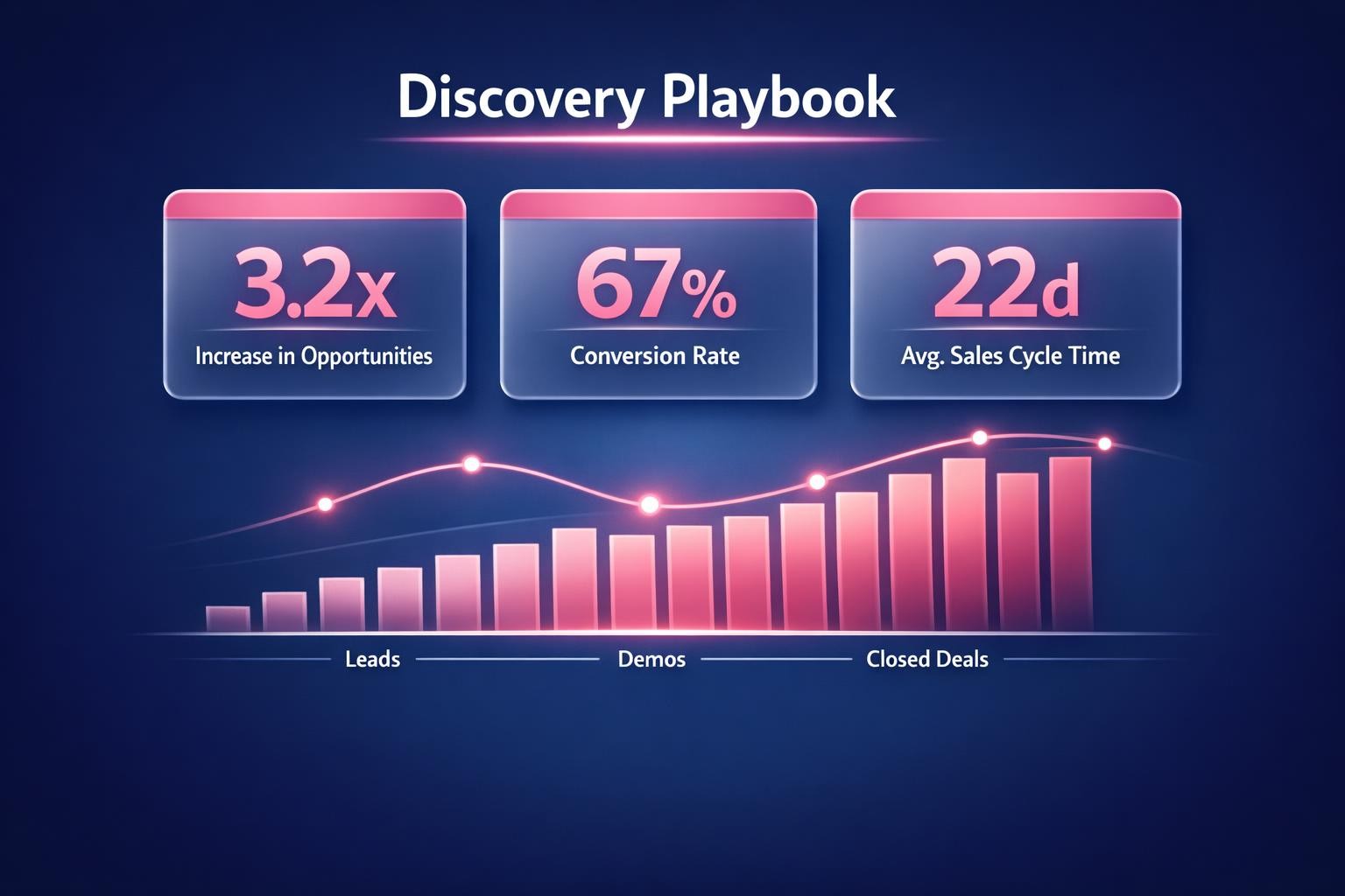 Why Discovery Playbook Is the Highest-Leverage Move in B2B Sales — infographic guide for B2B sales and revenue teams | Revspire