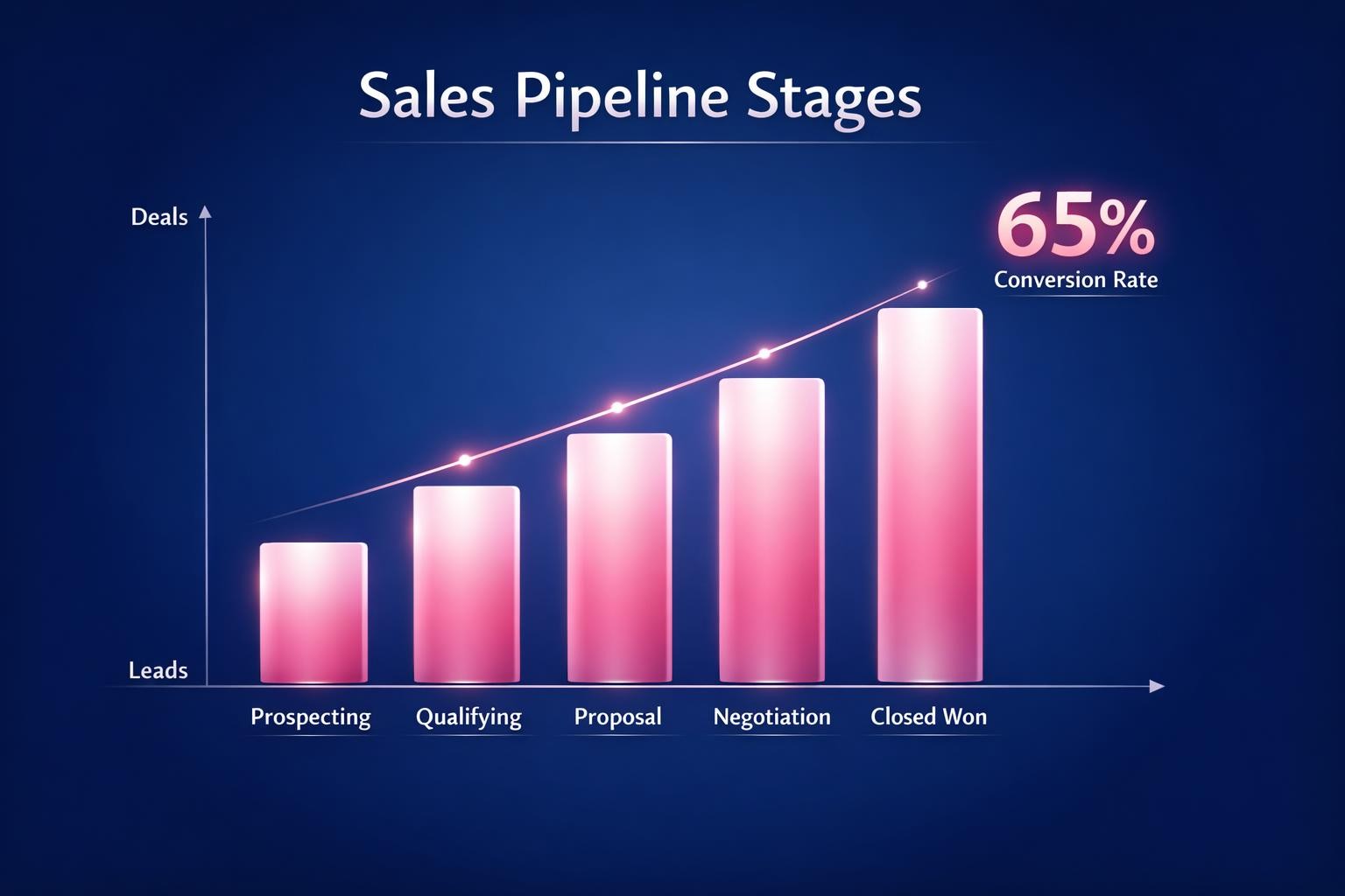 Why Sales Pipeline Stages Is the Highest-Leverage Move in B2B Sales — infographic guide for B2B sales and revenue teams | Revspire